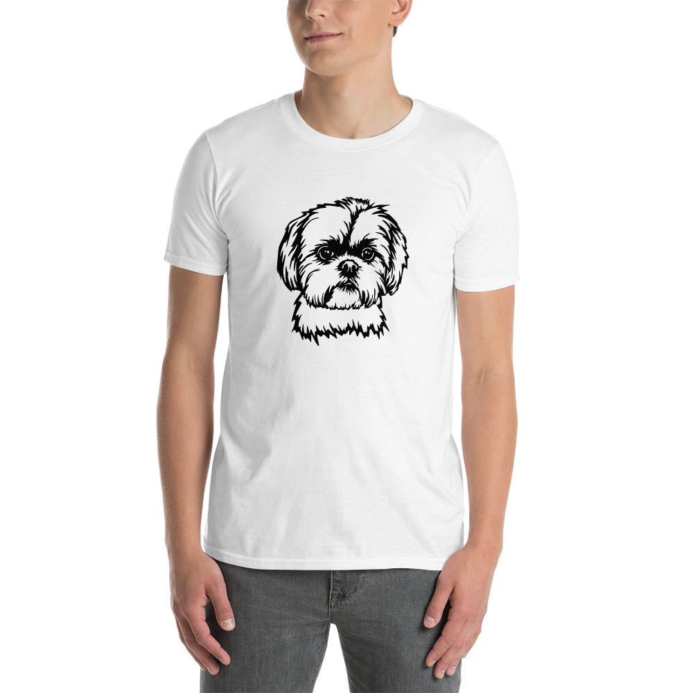 Shih Tzu Shirt | Shih Tzu Gifts | Shih Tzu Art | Shitzu Mom |  Shih Tzu Unisex T-Shirt Secondary image