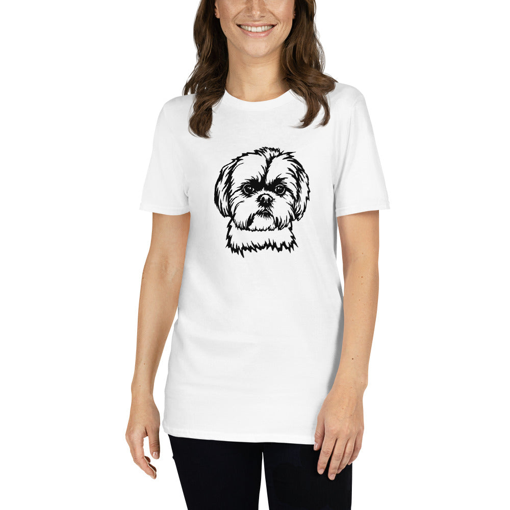 Shih Tzu Shirt | Shih Tzu Gifts | Shih Tzu Art | Shitzu Mom |  Shih Tzu Unisex T-Shirt