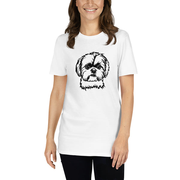 Shih Tzu Shirt | Shih Tzu Gifts | Shih Tzu Art | Shitzu Mom |  Shih Tzu Unisex T-Shirt