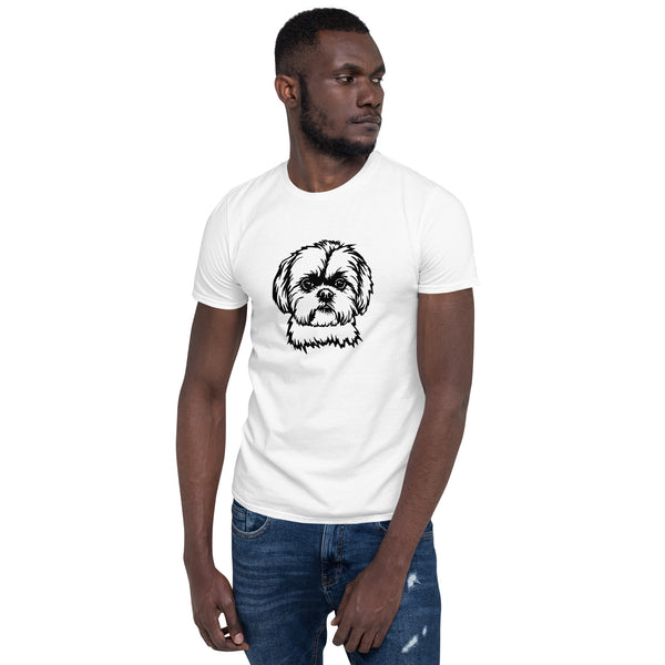 Shih Tzu Shirt | Shih Tzu Gifts | Shih Tzu Art | Shitzu Mom |  Shih Tzu Unisex T-Shirt