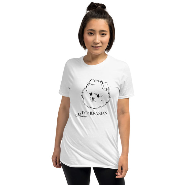 Pomeranian Mom Shirt | Pomeranian Gifts | Pomeranian Unisex T-Shirt