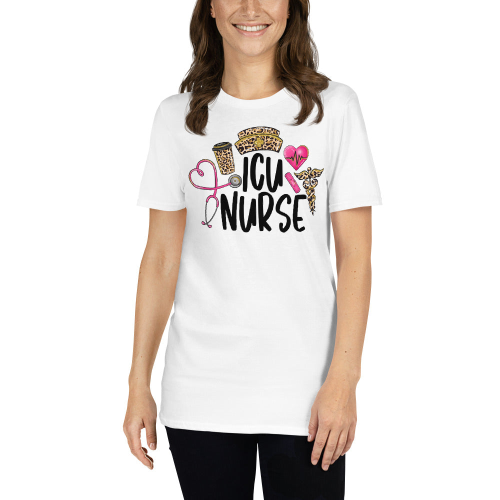 ICU Nurse Shirt | Intensive Care Unit Nurse Tshirt | ICU Nurse Unisex T-Shirt Main image