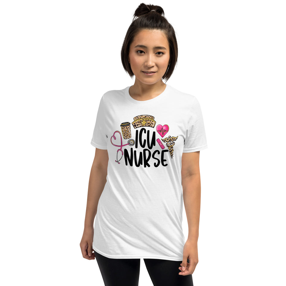 ICU Nurse Shirt | Intensive Care Unit Nurse Tshirt | ICU Nurse Unisex T-Shirt
