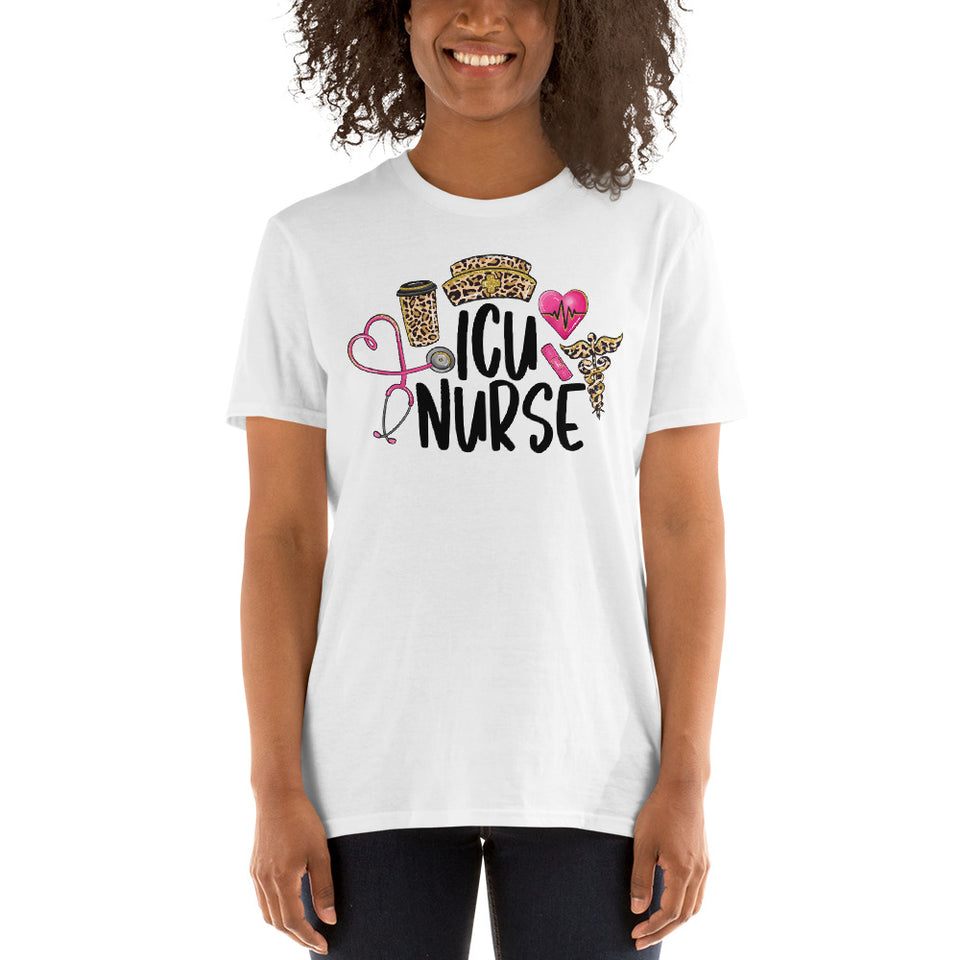 ICU Nurse Shirt | Intensive Care Unit Nurse Tshirt | ICU Nurse Unisex T-Shirt