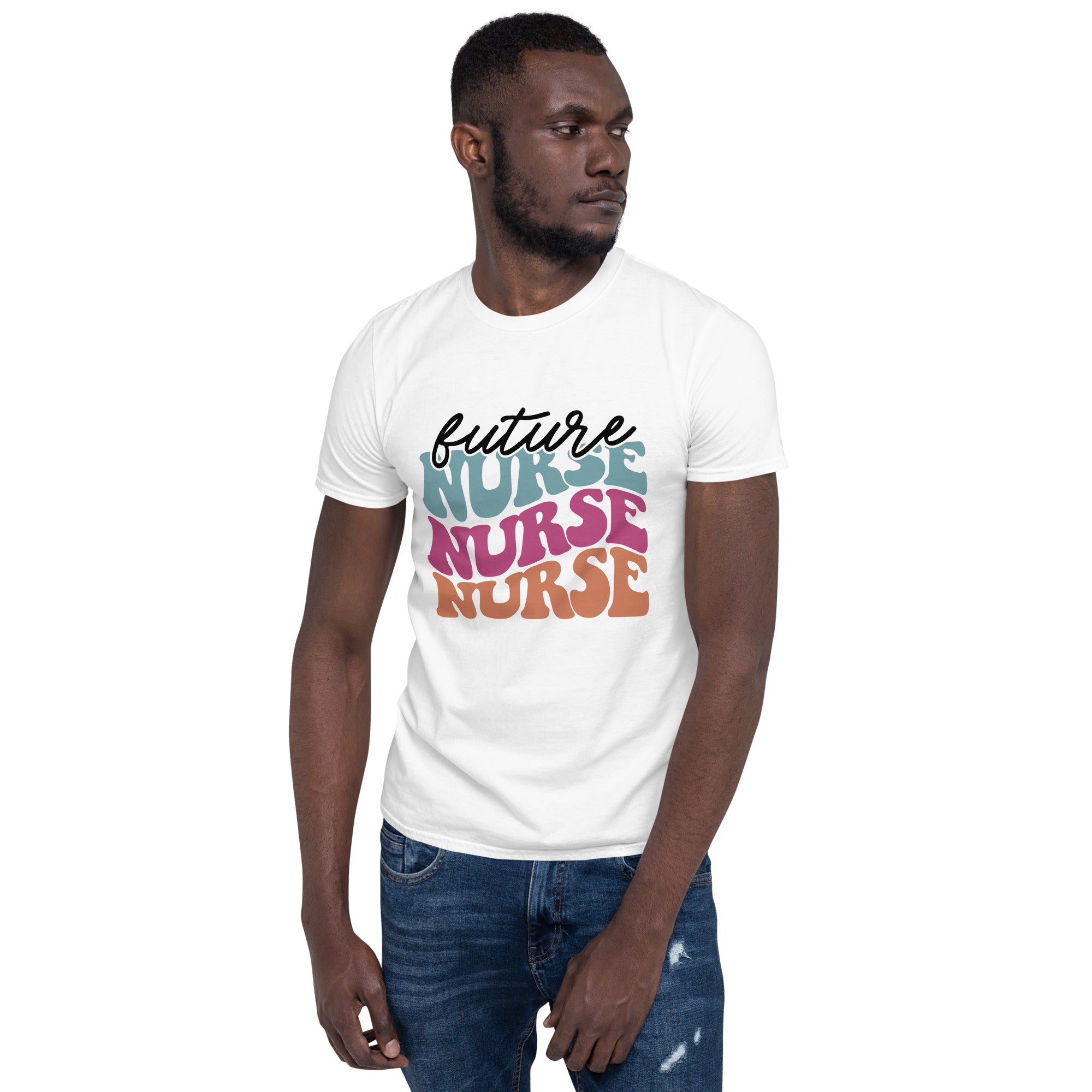 Retro Future Nurse Shirt | Future Nurse Gift | Future Nurse Shirts For Work | Future Nurse Unisex T-shirt