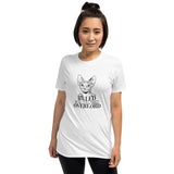 Sphynx Cat Shirt | Sphynx Cat Gifts | Ruled By A Little Naked Overlord Sphynx Cat Unisex White T-Shirt Sphynx Cat Shirt | Sphynx Cat Gifts | Ruled By A Little Naked Overlord Sphynx Cat Unisex White T-Shirt