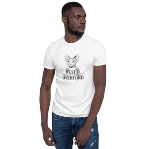 Sphynx Cat Shirt | Sphynx Cat Gifts | Ruled By A Little Naked Overlord Sphynx Cat Unisex White T-Shirt Sphynx Cat Shirt | Sphynx Cat Gifts | Ruled By A Little Naked Overlord Sphynx Cat Unisex White T-Shirt