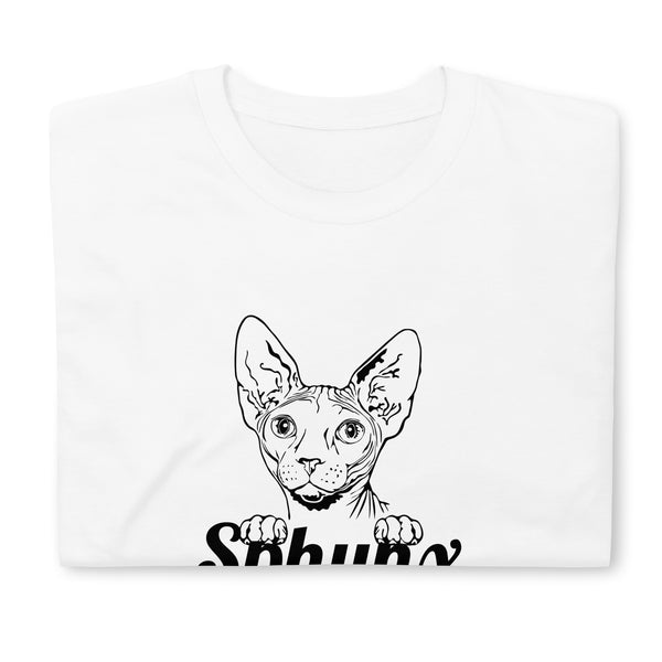 Sphynx Cat Shirt | Sphynx Cat Gifts | Sphynx Mama Sphynx Mom Sphynx Mum Cat Unisex White T-Shirt
