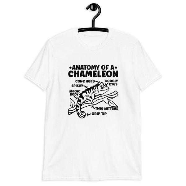 Chameleon Shirt | Anatomy Of A Chameleon Gift Light | Chameleon Unisex T-Shirt