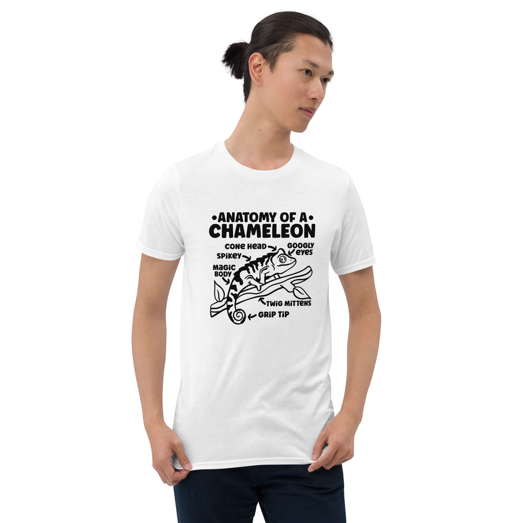 Chameleon Shirt | Anatomy Of A Chameleon Gift Light | Chameleon Unisex T-Shirt