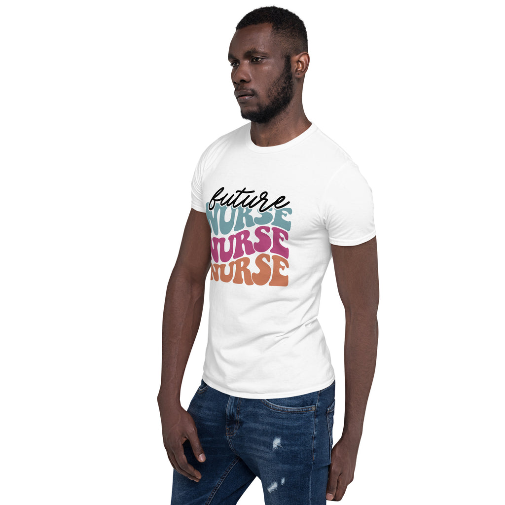 Retro Future Nurse Shirt | Future Nurse Gift | Future Nurse Shirts For Work | Future Nurse Unisex T-shirt