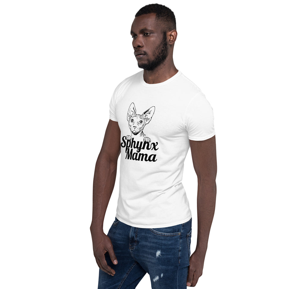 Sphynx Cat Shirt | Sphynx Cat Gifts | Sphynx Mama Sphynx Mom Sphynx Mum Cat Unisex White T-Shirt