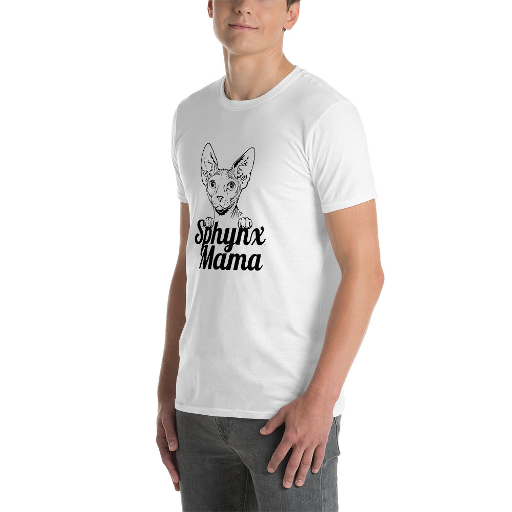 Sphynx Cat Shirt | Sphynx Cat Gifts | Sphynx Mama Sphynx Mom Sphynx Mum Cat Unisex White T-Shirt