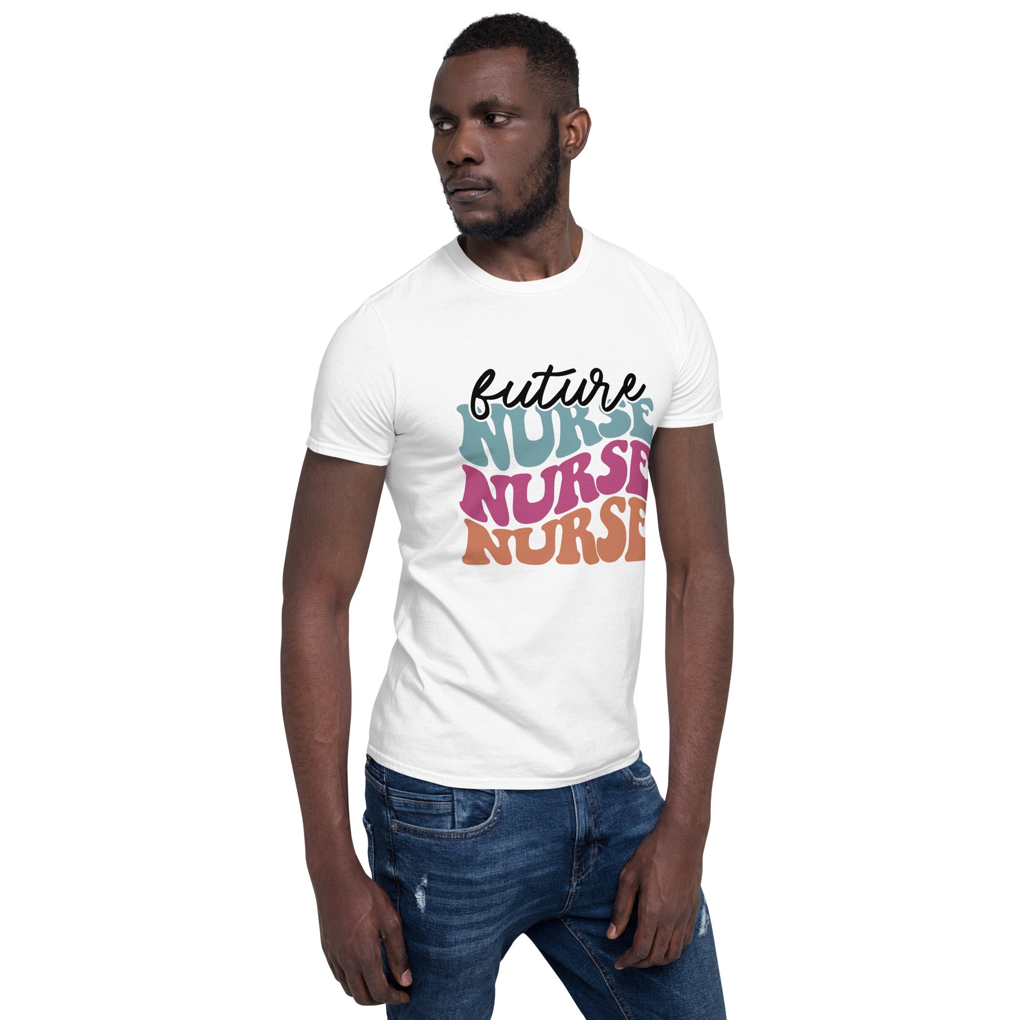 Retro Future Nurse Shirt | Future Nurse Gift | Future Nurse Shirts For Work | Future Nurse Unisex T-shirt