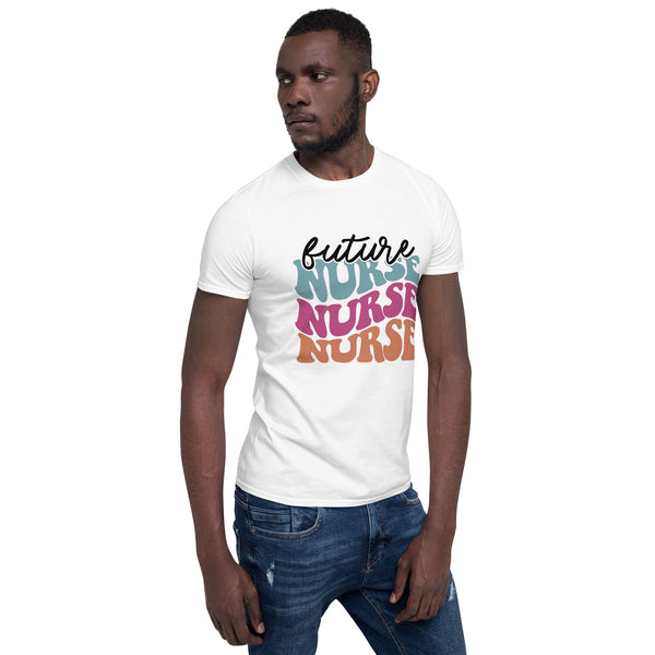 Retro Future Nurse Shirt | Future Nurse Gift | Future Nurse Shirts For Work | Future Nurse Unisex T-shirt