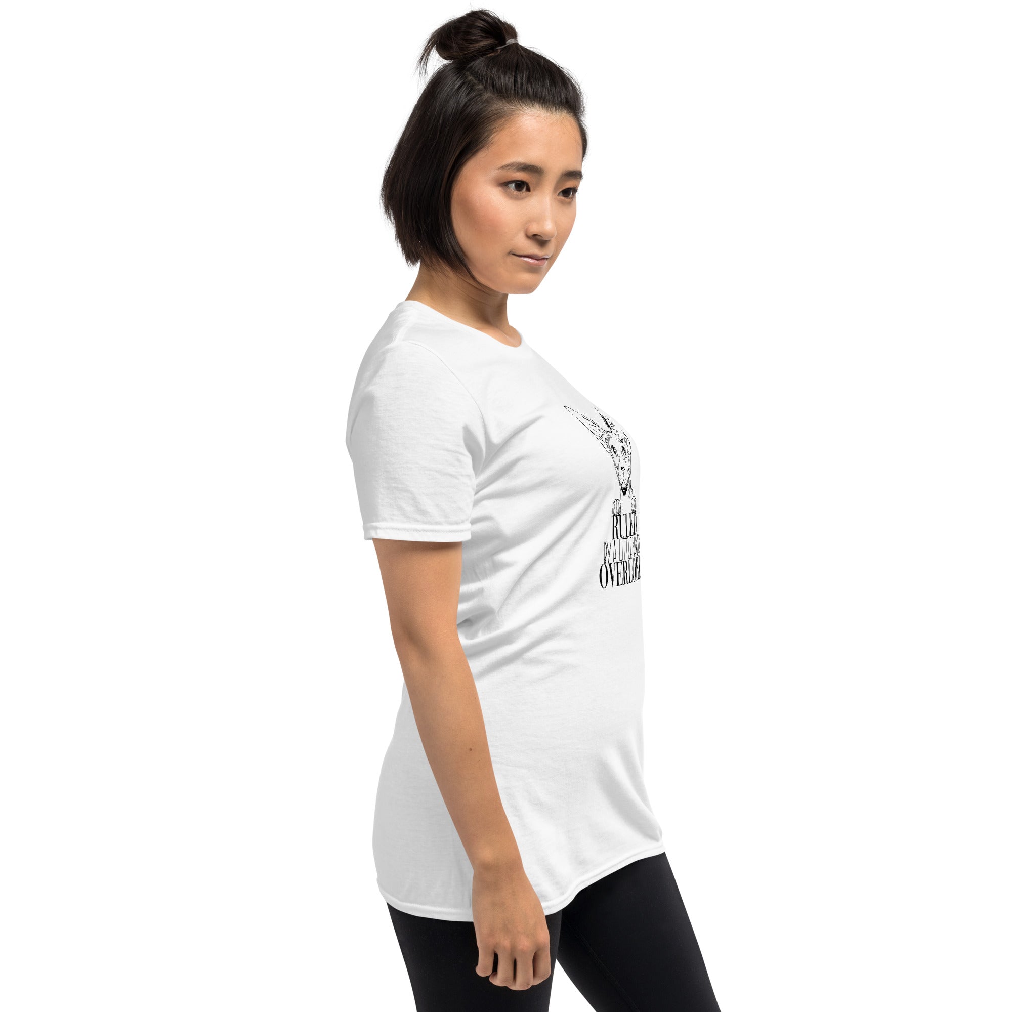 Sphynx Cat Shirt | Sphynx Cat Gifts | Ruled By A Little Naked Overlord Sphynx Cat Unisex White T-Shirt