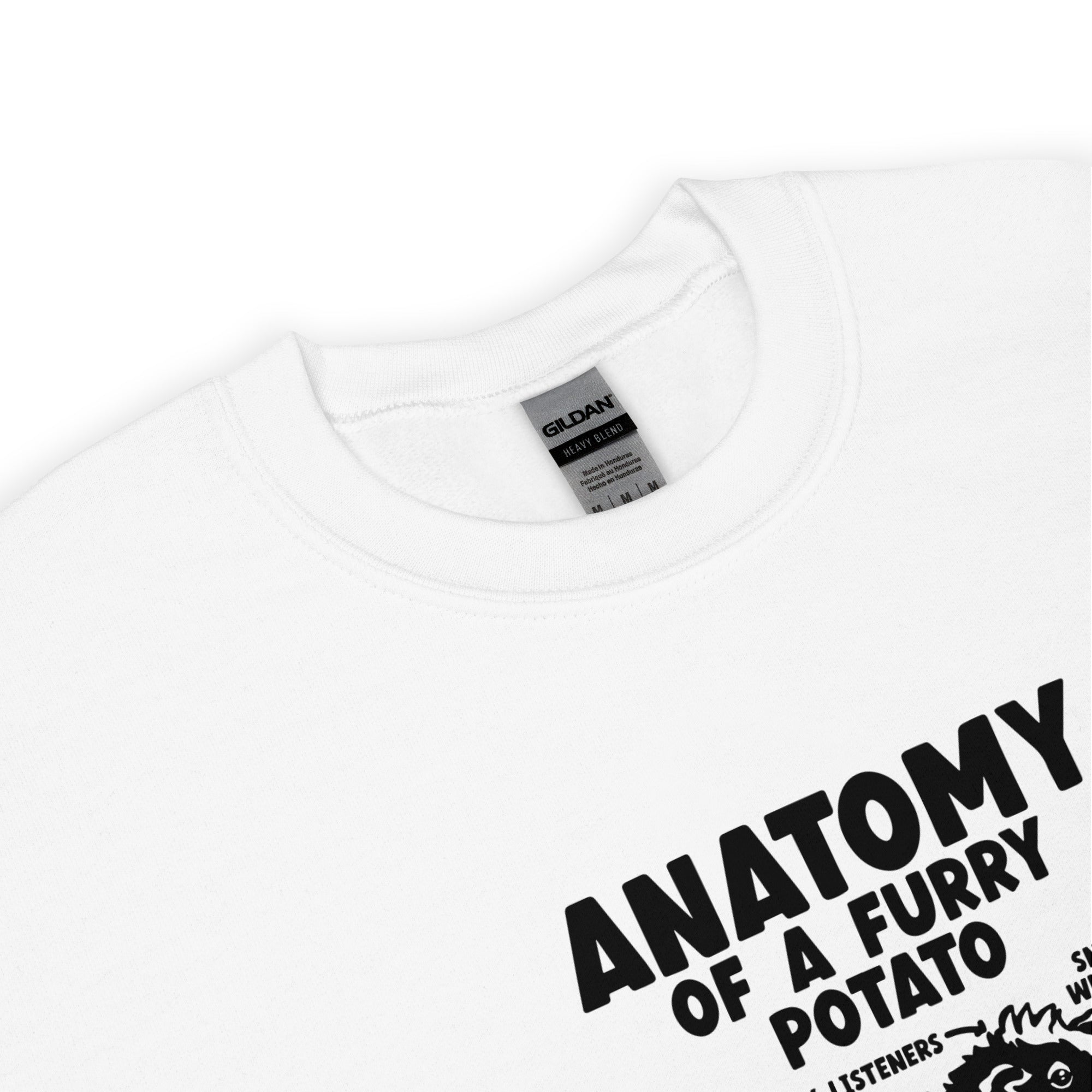 Guinea Pig Anatomy Of A Furry Potato Sweatshirt | Guinea Pig Gifts | Guinea Pig Unisex Sweatshirt
