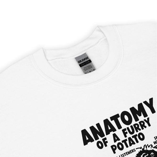 Guinea Pig Anatomy Of A Furry Potato Sweatshirt | Guinea Pig Gifts | Guinea Pig Unisex Sweatshirt