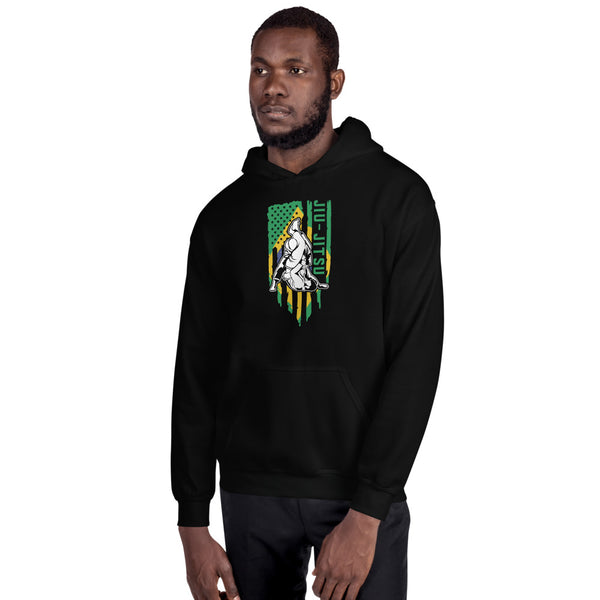 Brazilian Jiu Jitsu Brazil Flag Shirt | BJJ Shirt | Brazilian Jiu-Jitsu Unisex Hoodie