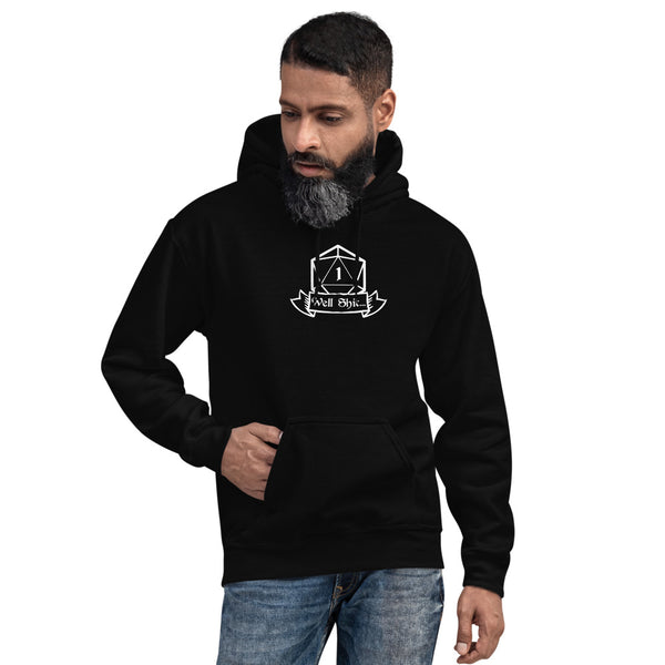 Well Shit Fantasy RPG Dice Hoodie | Dungeon Master Hoodie | Tabletop RPG | Tabletop Games | RPG Hoodie | Role Playing Game Unisex Hoodie