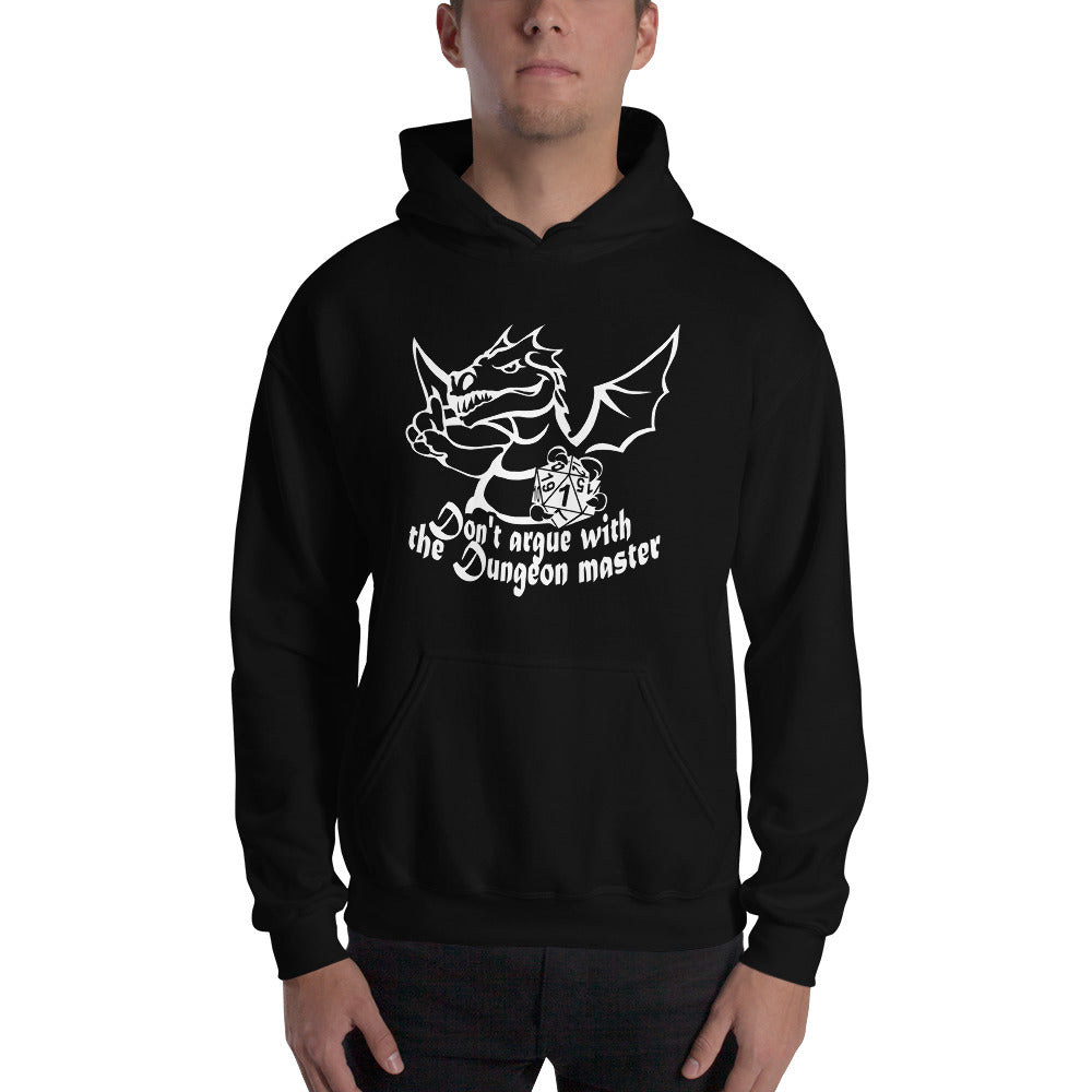 Don't Argue With The DM RPG Dice Hoodie | Dungeon Master Hoodie | Tabletop RPG | Tabletop Games | RPG Hoodie | Role Playing Game Unisex Hoodie Main image