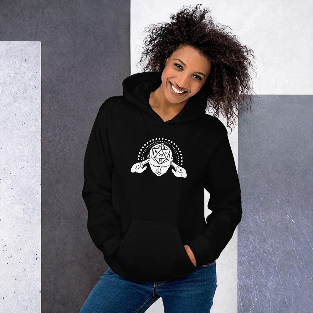 Psionic RPG Dice | Dungeon Master Hoodie | Tabletop RPG | Tabletop Games | Rpg Hoodie | Role Playing Game Unisex Hoodie