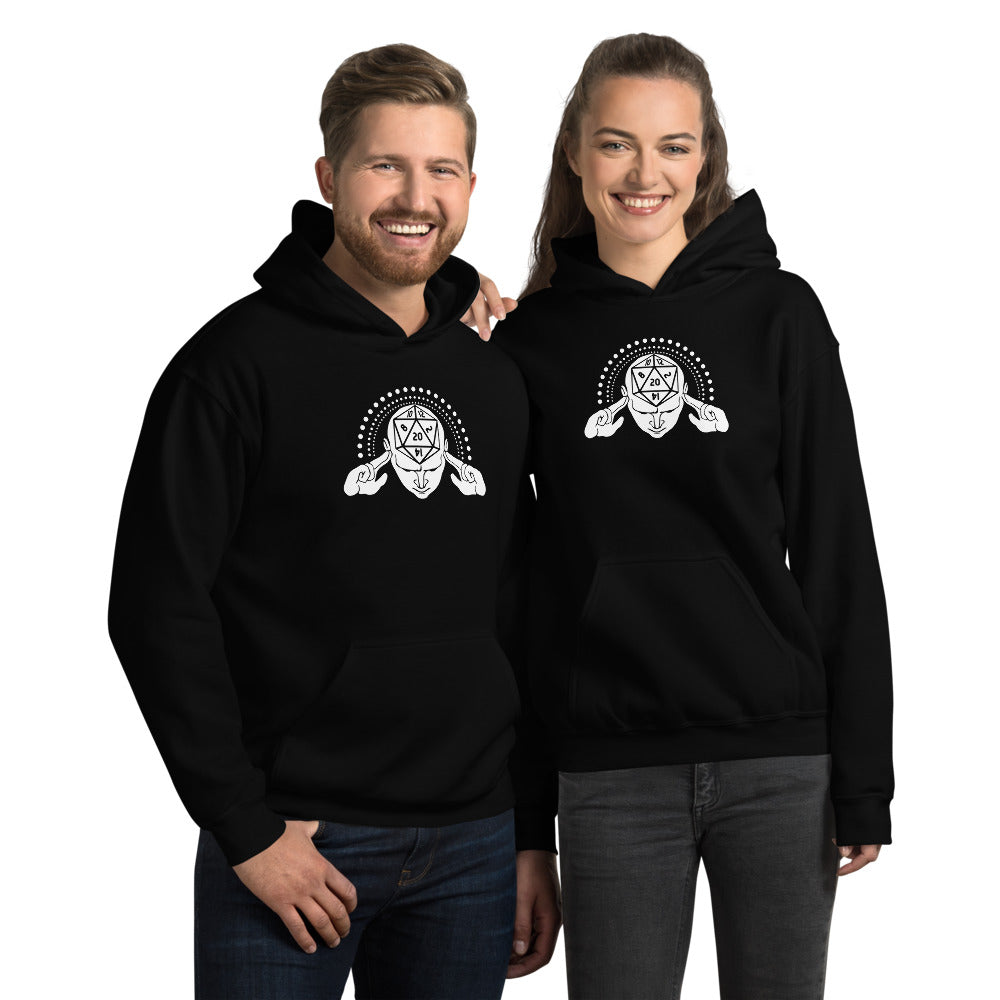 Psionic RPG Dice | Dungeon Master Hoodie | Tabletop RPG | Tabletop Games | Rpg Hoodie | Role Playing Game Unisex Hoodie