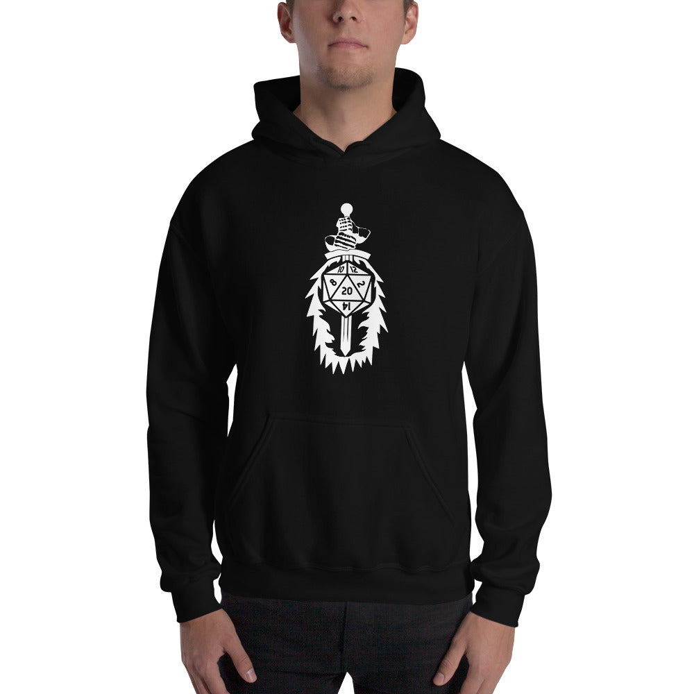 Paladin RPG Dice Hoodie | Dungeon Master Hoodie | Tabletop RPG | Tabletop Games | Rpg Hoodie | Role Playing Game Unisex Hoodie Main image