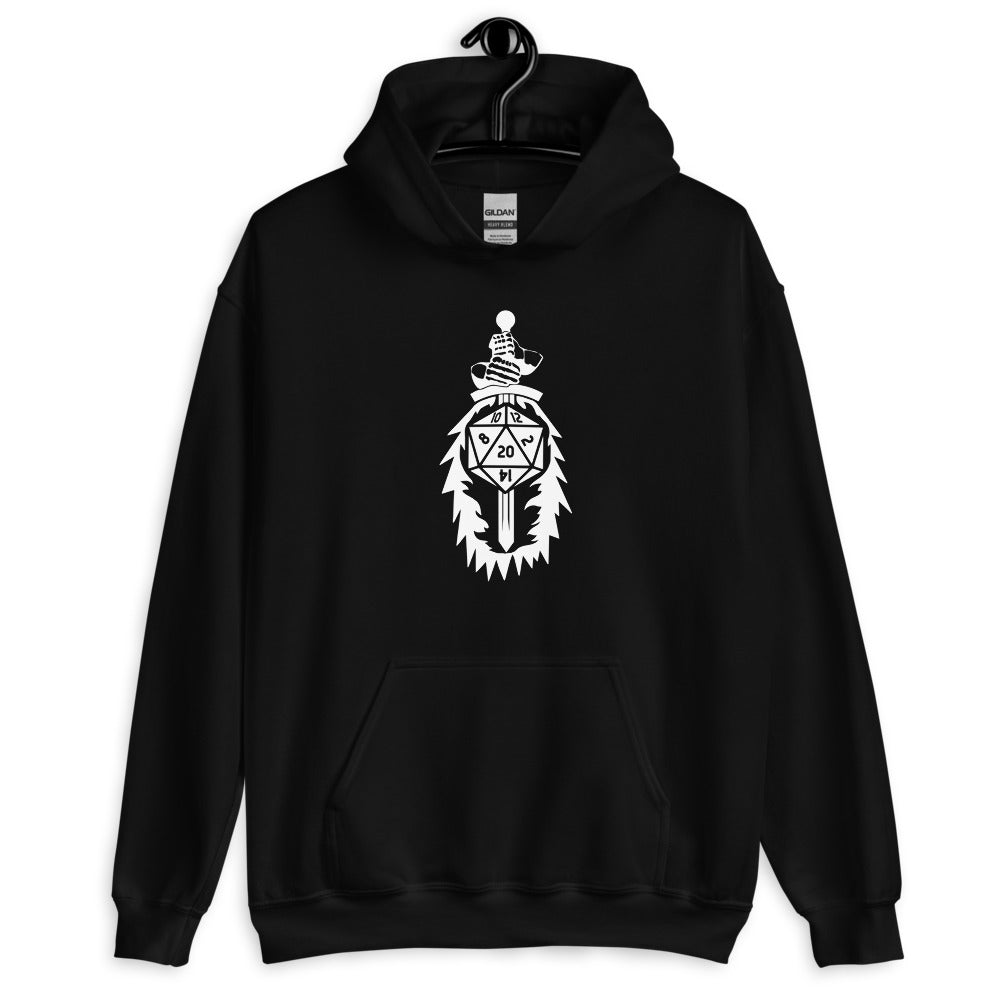 Paladin RPG Dice Hoodie | Dungeon Master Hoodie | Tabletop RPG | Tabletop Games | Rpg Hoodie | Role Playing Game Unisex Hoodie