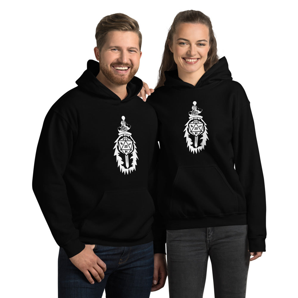 Paladin RPG Dice Hoodie | Dungeon Master Hoodie | Tabletop RPG | Tabletop Games | Rpg Hoodie | Role Playing Game Unisex Hoodie