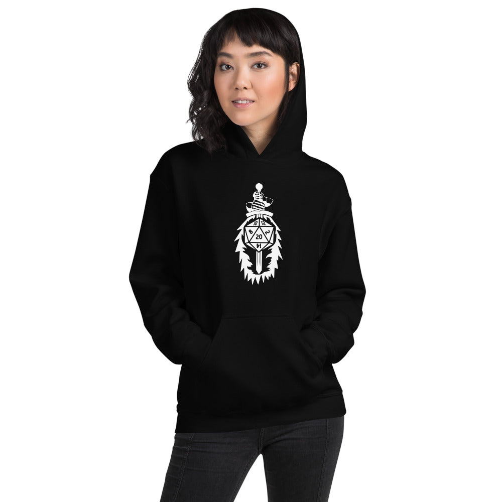 Paladin RPG Dice Hoodie | Dungeon Master Hoodie | Tabletop RPG | Tabletop Games | Rpg Hoodie | Role Playing Game Unisex Hoodie