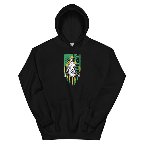 Brazilian Jiu Jitsu Brazil Flag Shirt | BJJ Shirt | Brazilian Jiu-Jitsu Unisex Hoodie