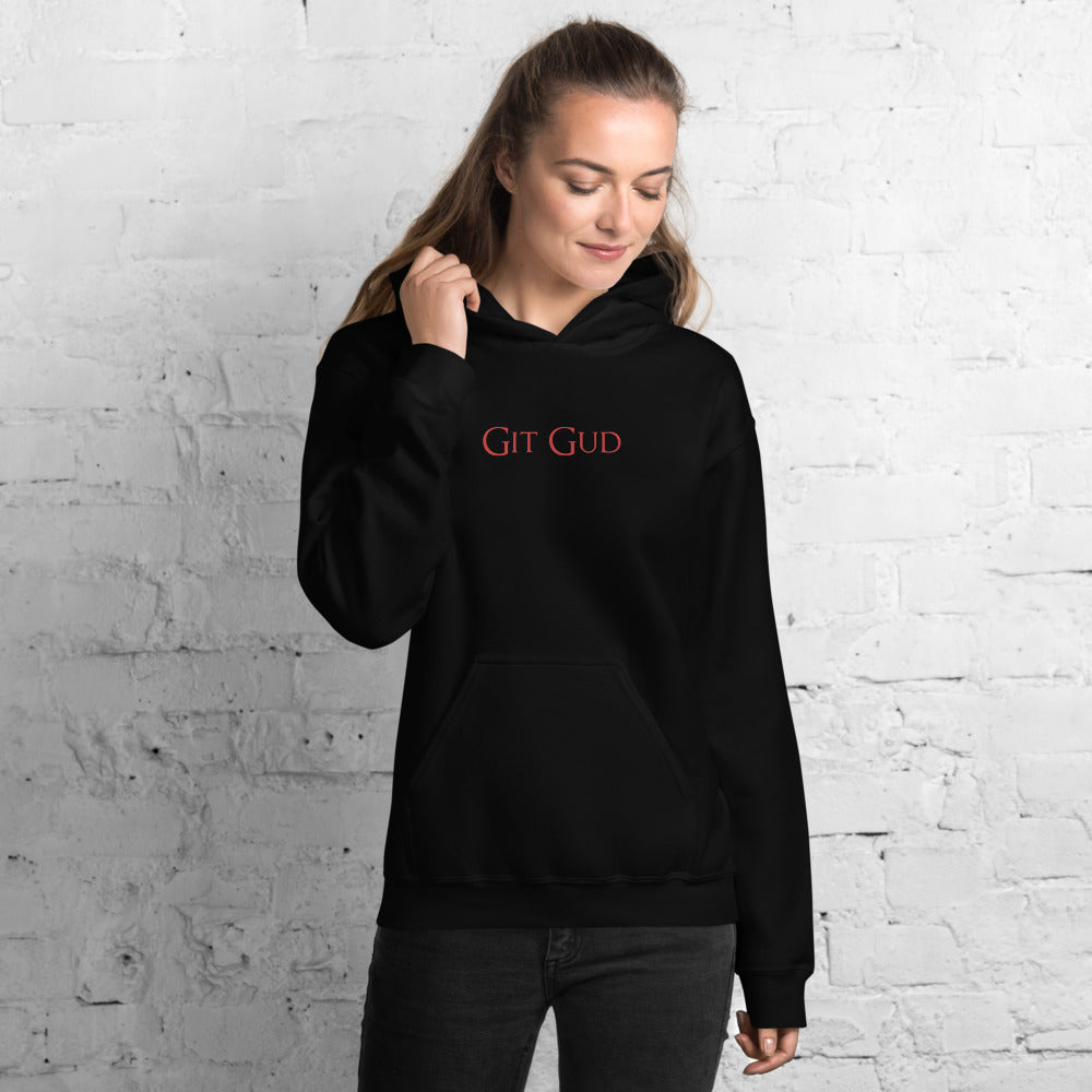 Git Gud Gamer RPG Video Game Unisex Hoodie | RPG Hoodie | Gaming Unisex Hoodie