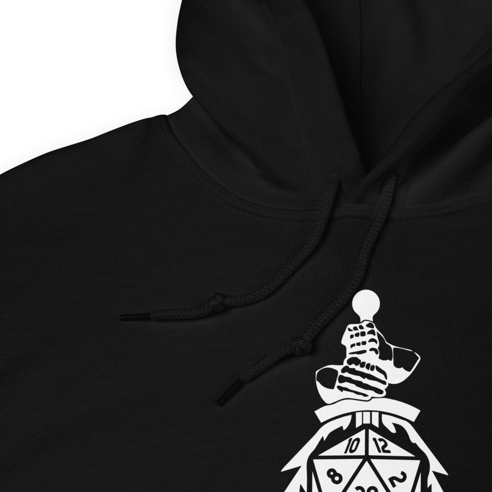 Paladin RPG Dice Hoodie | Dungeon Master Hoodie | Tabletop RPG | Tabletop Games | Rpg Hoodie | Role Playing Game Unisex Hoodie