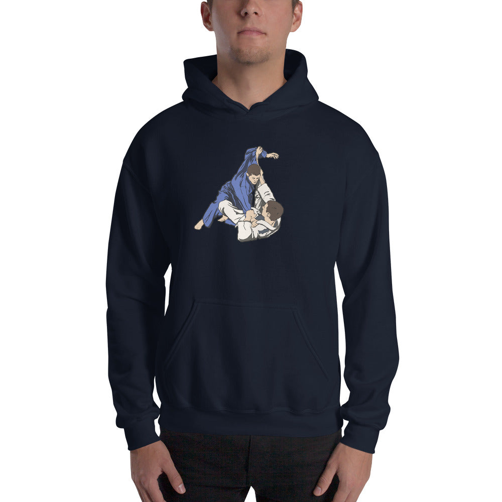 Brazilian Jiu Jitsu Rolling Hoodie | BJJ Hoodie | Brazilian Jiu-Jitsu Unisex Hoodie