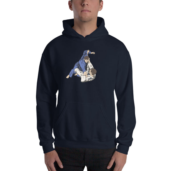 Brazilian Jiu Jitsu Rolling Hoodie | BJJ Hoodie | Brazilian Jiu-Jitsu Unisex Hoodie