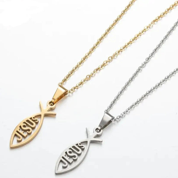 Jesus Christian Necklace Jesus Necklace