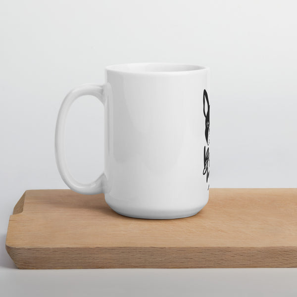 Boston Terrier Mug | Boston Terrier Gifts | Boston Terrier White Glossy Mug
