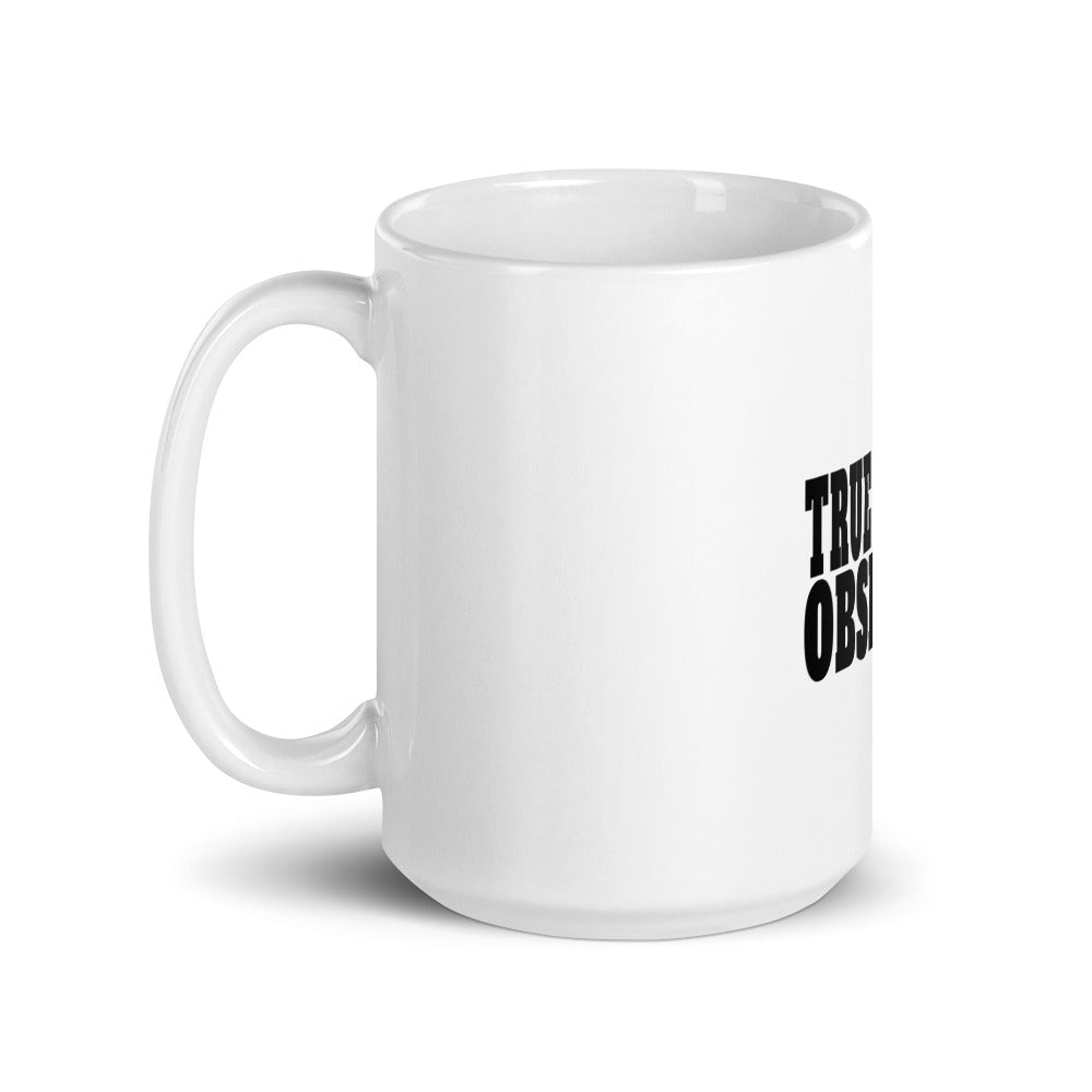 True Crime Mug | True Crime Gifts | True Crime Obsessed White Glossy Mug