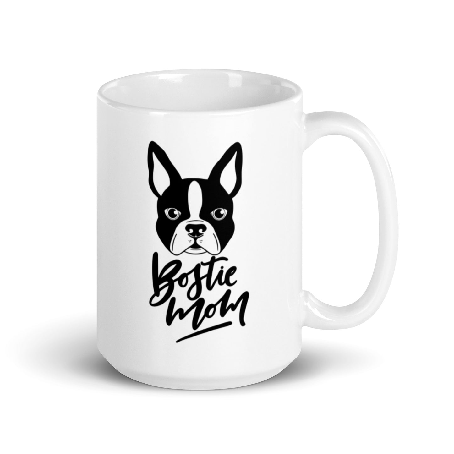 Boston Terrier Mug | Boston Terrier Gifts | Boston Terrier White Glossy Mug