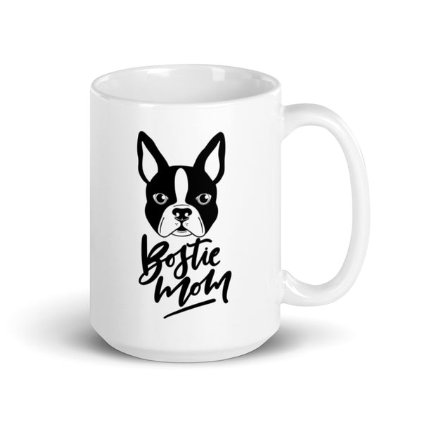 Boston Terrier Mug | Boston Terrier Gifts | Boston Terrier White Glossy Mug