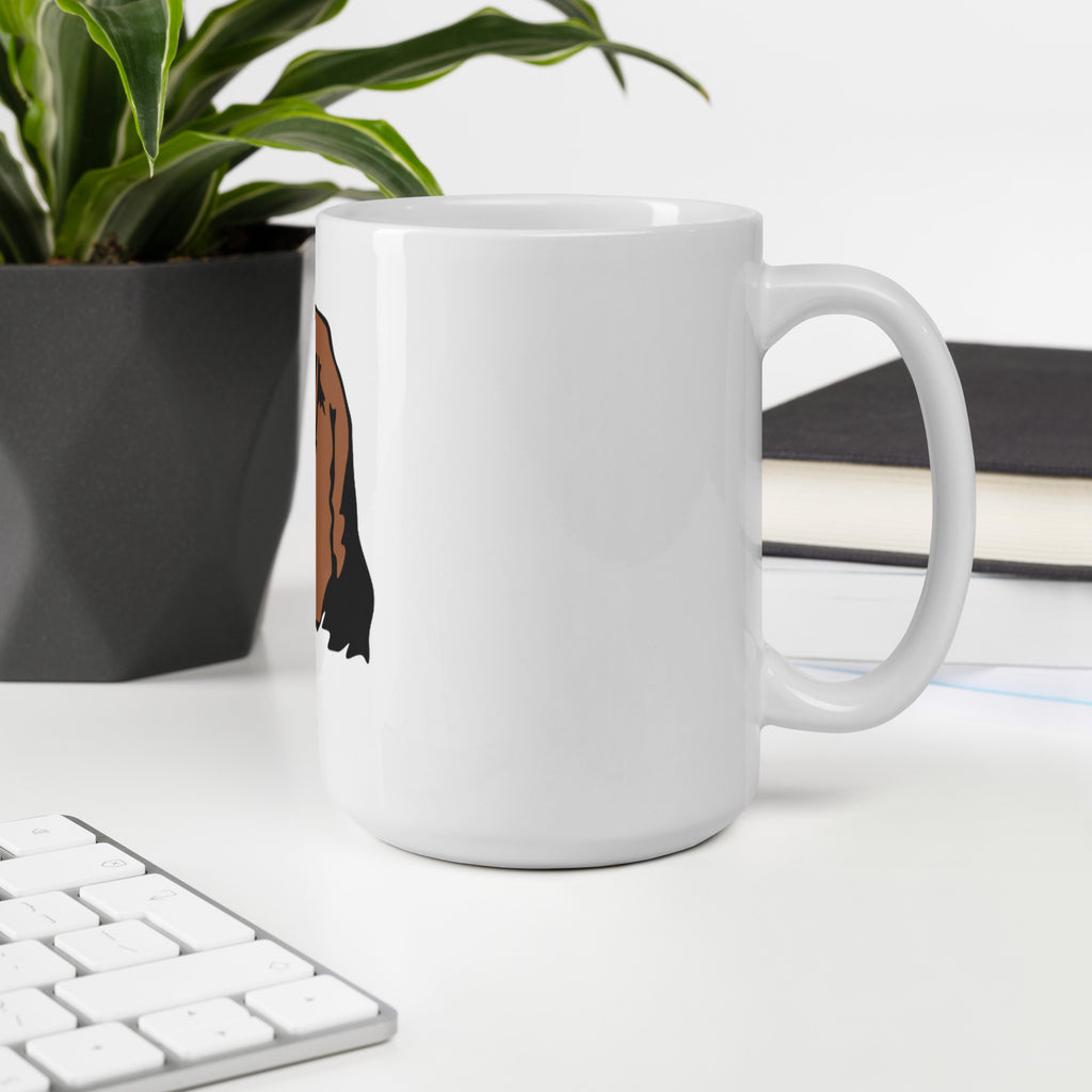 Basset Hound Mug | Basset Hound Gifts | Basset Hound White Glossy Mug