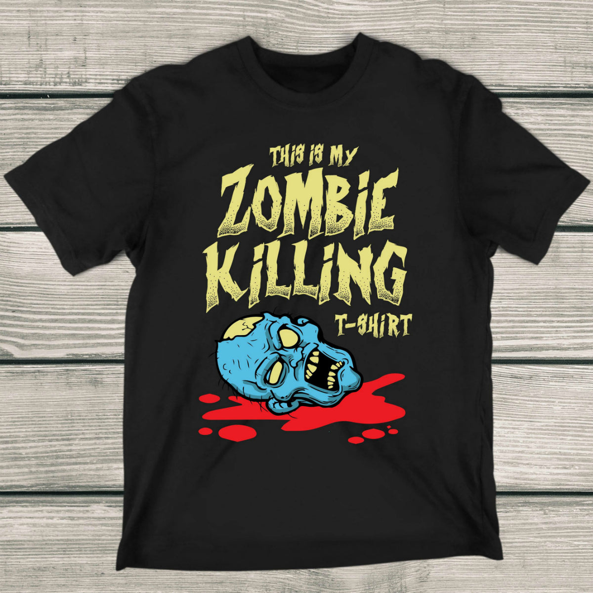 This Is My Zombie Killing T-Shirt - Video Gaming Shirt Main image